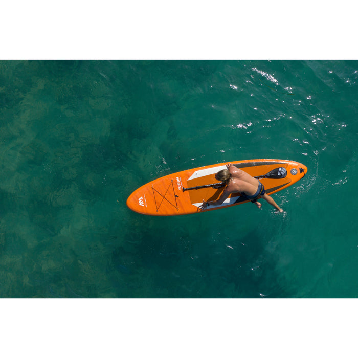 Aqua Marina Stand Up Paddle Board - FUSION 10’10” - Inflatable SUP Package, including Carry Bag, Paddle, Fin, Pump & Safety Harness - Aqua Gear Supply