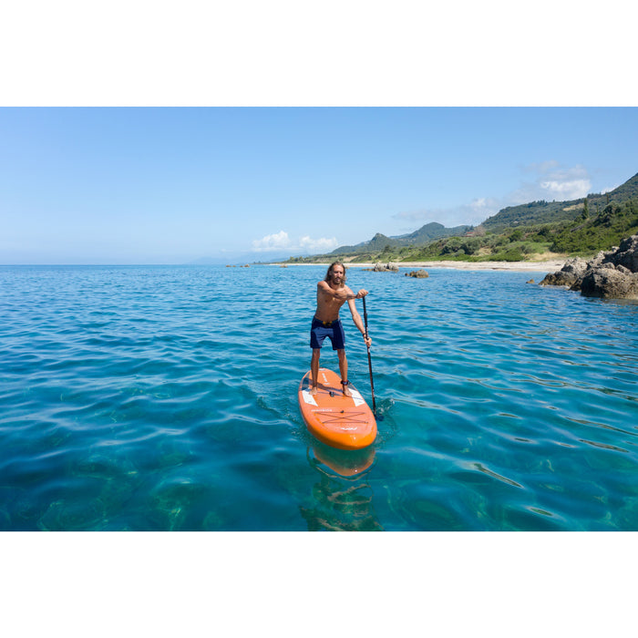 Aqua Marina Stand Up Paddle Board - FUSION 10’10” - Inflatable SUP Package, including Carry Bag, Paddle, Fin, Pump & Safety Harness - Aqua Gear Supply