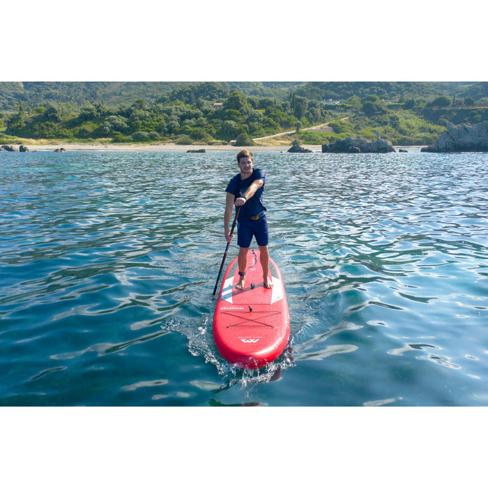 Aqua Marina Stand Up Paddle Board - MONSTER 12'0" - Inflatable SUP Package, including Carry Bag, Paddle, Fin, Pump & Safety Harness - Aqua Gear Supply