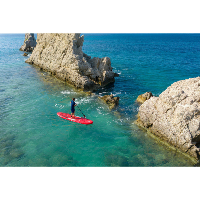 Aqua Marina Stand Up Paddle Board - MONSTER 12'0" - Inflatable SUP Package, including Carry Bag, Paddle, Fin, Pump & Safety Harness - Aqua Gear Supply