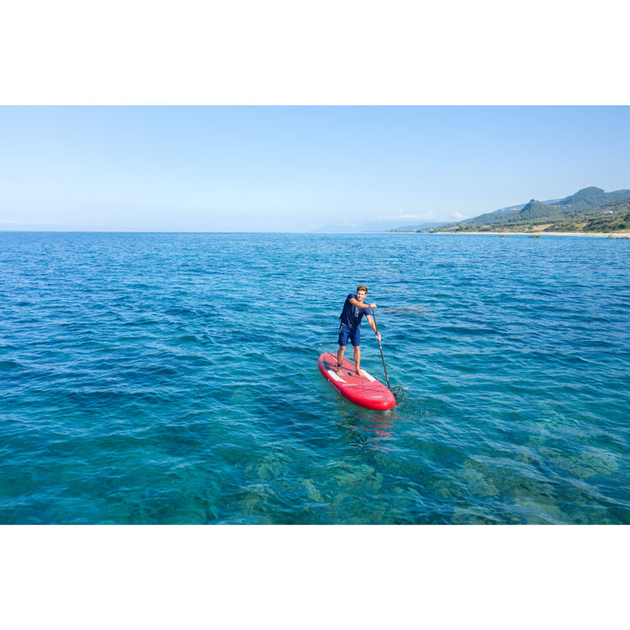 Aqua Marina Stand Up Paddle Board - MONSTER 12'0" - Inflatable SUP Package, including Carry Bag, Paddle, Fin, Pump & Safety Harness - Aqua Gear Supply