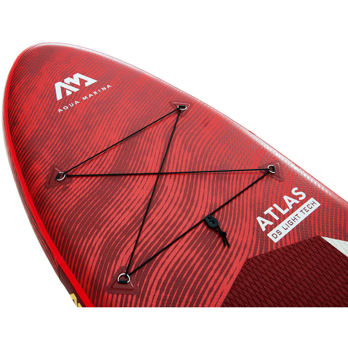Aqua Marina Stand Up Paddle Board - ATLAS 12'0" - Inflatable SUP Package, including Carry Bag, Paddle, Fin, Pump & Safety Harness - Aqua Gear Supply