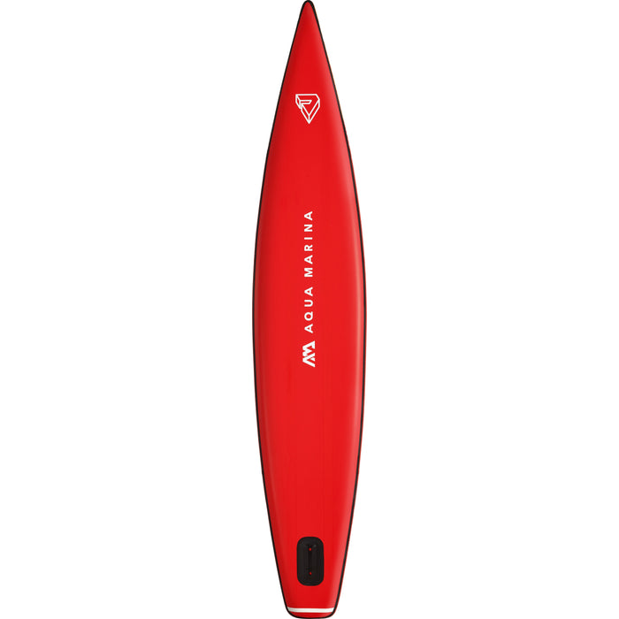 Aqua Marina Stand Up Paddle Board - RACE 12‘6“ - Inflatable SUP Package, including Carry Bag, Fin, Pump & Safety Harness - Aqua Gear Supply