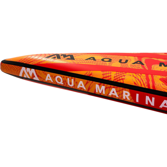 Aqua Marina Stand Up Paddle Board - RACE 12‘6“ - Inflatable SUP Package, including Carry Bag, Fin, Pump & Safety Harness - Aqua Gear Supply