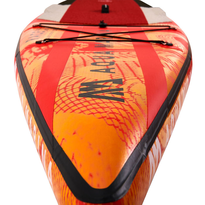 Aqua Marina Stand Up Paddle Board - RACE 14‘0“ - Inflatable SUP Package, including Carry Bag, Fin, Pump & Safety Harness - Aqua Gear Supply