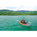 Aqua Marina TOURING KAYAK - MEMBA 10'10" - Inflatable KAYAK Package, including Carry Bag, Paddle, Fin, Pump - Aqua Gear Supply