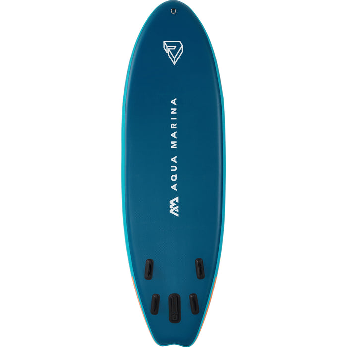 Aqua Marina Stand Up Paddle Board - RAPID 9'6" - Inflatable SUP Package, including Carry Bag, Fin, Pump & Safety Harness - Aqua Gear Supply