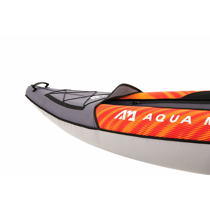 Aqua Marina TOURING KAYAK - MEMBA 10'10" - Inflatable KAYAK Package, including Carry Bag, Paddle, Fin, Pump - Aqua Gear Supply