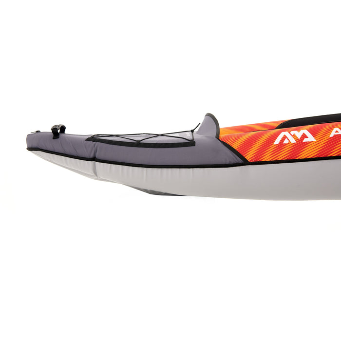 Aqua Marina TOURING KAYAK - MEMBA 10'10" - Inflatable KAYAK Package, including Carry Bag, Paddle, Fin, Pump - Aqua Gear Supply