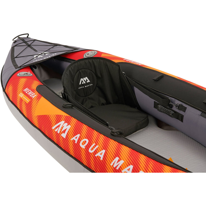 Aqua Marina TOURING KAYAK - MEMBA 10'10" - Inflatable KAYAK Package, including Carry Bag, Paddle, Fin, Pump - Aqua Gear Supply