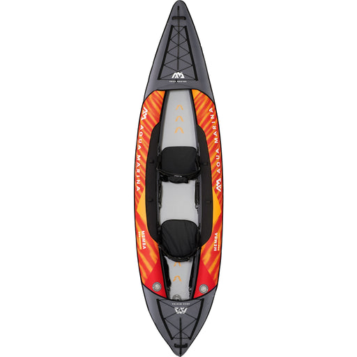 Aqua Marina TOURING KAYAK - MEMBA 12’10” - Inflatable KAYAK Package, including Carry Bag, Paddle, Fin, Pump - Aqua Gear Supply