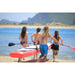 Aqua Marina Stand Up Multi-Person Paddle Board - AIRSHIP RACE 22'0" - Inflatable SUP Package, including Carry Bag, Paddle, Fin, Pump & Safety Harness - Aqua Gear Supply