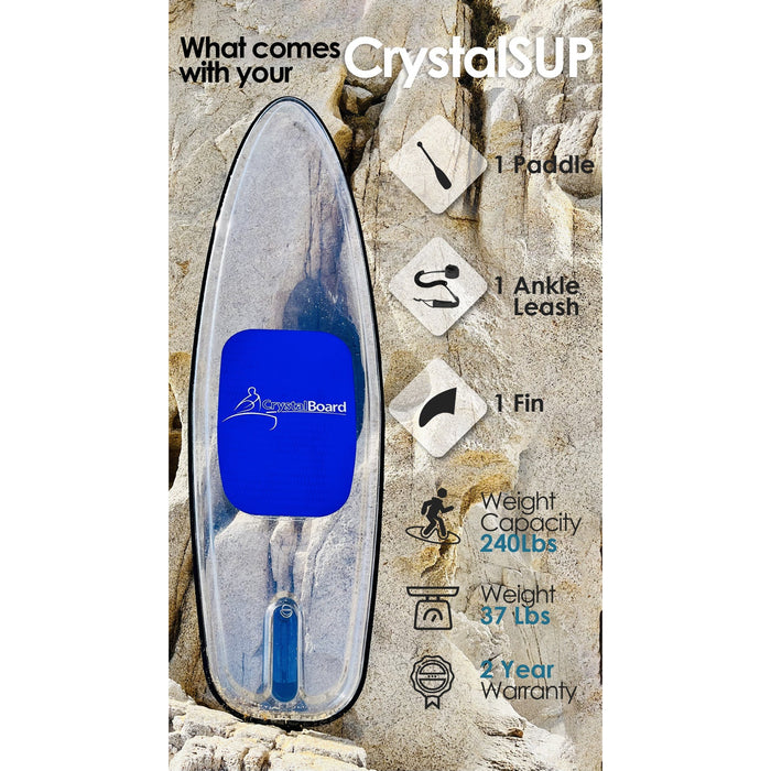 Crystal Board Set of 2 by The Crystal Kayak Company - $1399 Each! - Aqua Gear Supply
