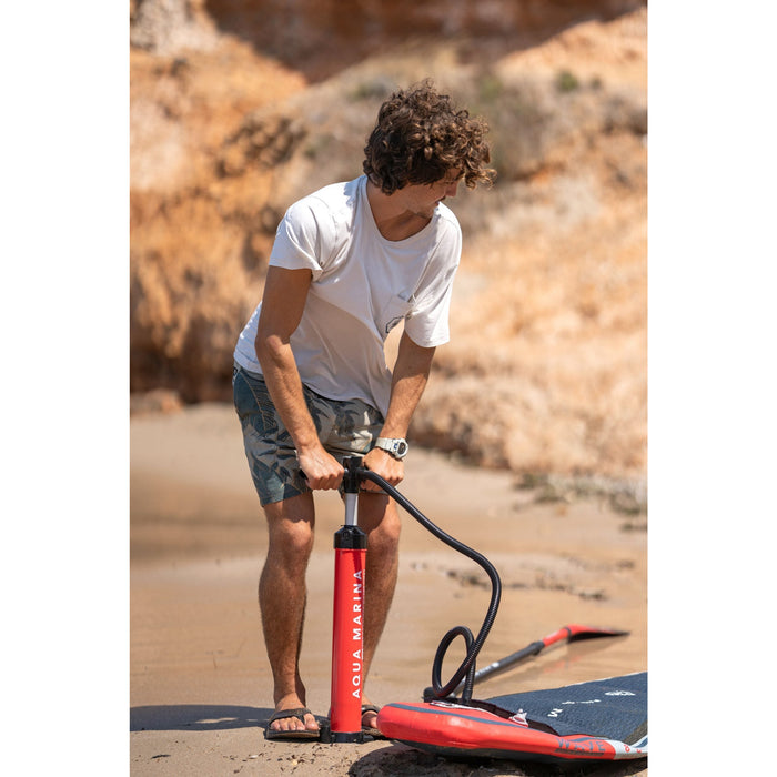 Aqua Marina Stand Up Paddle Board - WAVE 8'8" - Inflatable SUP Package, including Carry Bag, Fin, Pump - Aqua Gear Supply