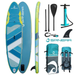 Spinera Sun Light 11 Ft Inflatable Paddle Board - With Water Resistant Backpack, Performance Paddle, Double-Stroke Pump and more - Aqua Gear Supply