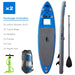 Set of 2 Vision Boards™  - 11ft Inflatable Paddleboard (SUP) Package w/ Underwater Viewing Window! - Aqua Gear Supply