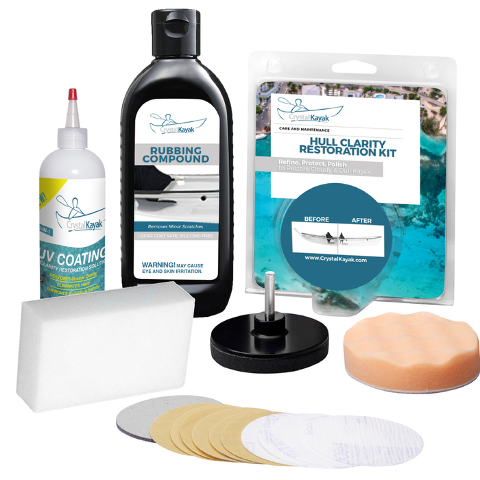 Crystal Kayak Hull Clarity Restoration Kit - Aqua Gear Supply