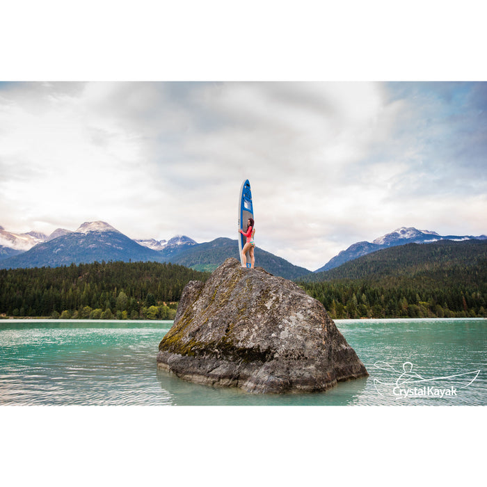 Set of 2 Vision Boards™  - 11ft Inflatable Paddleboard (SUP) Package w/ Underwater Viewing Window! - Aqua Gear Supply