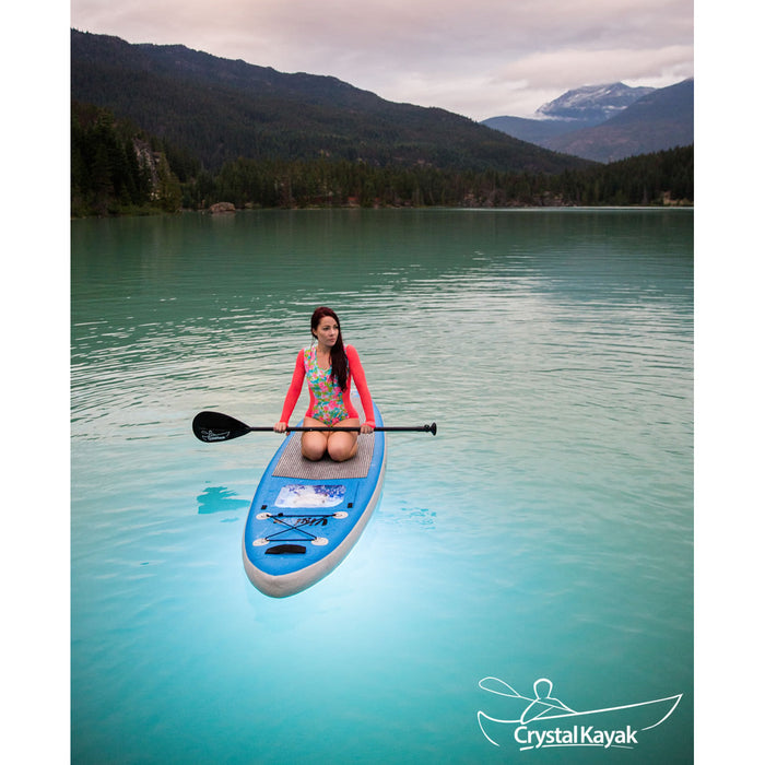 The Vision Board™ - 11ft Inflatable Paddleboard (SUP) Package w/ Underwater Viewing Window! - Aqua Gear Supply