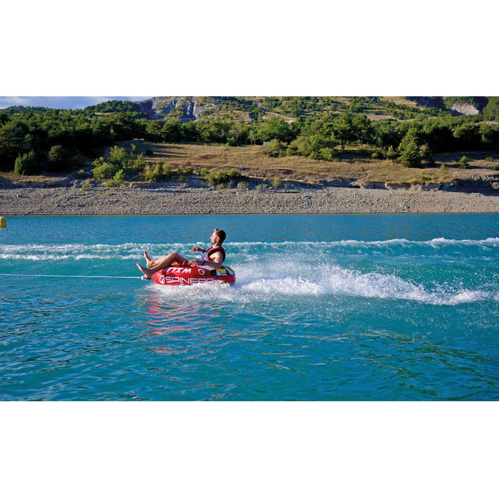 Spinera 1 Person Towable - The "Wild Wave 56" Colourful Round Tube for a Single Rider - Aqua Gear Supply