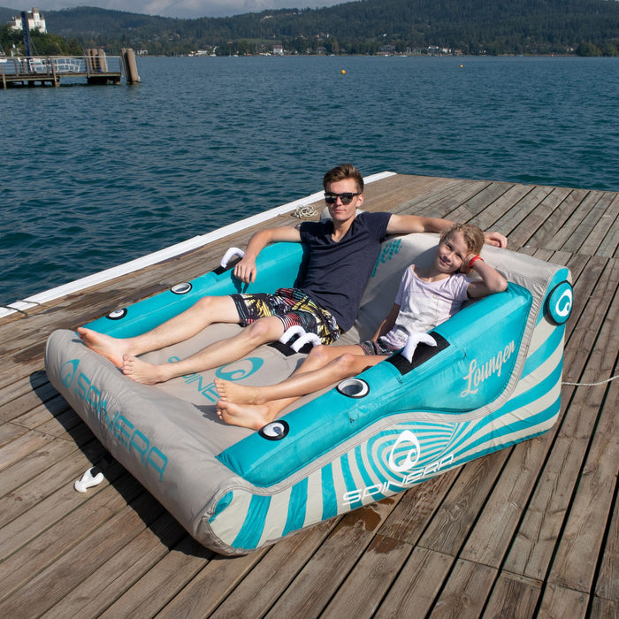 Spinera 2 Person Towable Lounger Perfect for Multiple Riders | Aqua ...