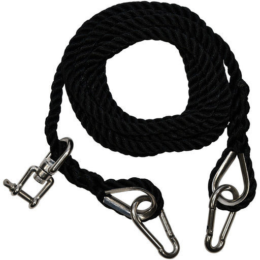 Aquapark Professional Series Mooring Bridle w/Stainless 316 Carabiner for Waterparks - Aqua Gear Supply