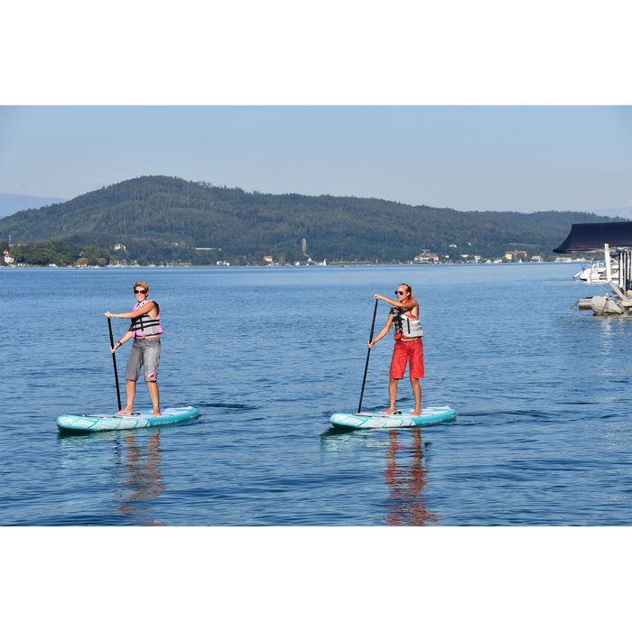 Spinera USA SUP Let's Paddle 10 FT 6 IN Inflatable Paddle Board with Backpack, Pump, Paddle and More. - Aqua Gear Supply