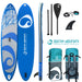 Spinera 12 FT Professional Series Inflatable Paddle Board for Rental Companies, Resorts, Campgrounds and Cottages with Backpack, Leash, Paddle and more - Aqua Gear Supply