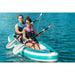 Spinera 12 Ft Paddle Board Kayak Hybrid - The "SK 12" with Heavy Duty Water Resistant Bag, 2 Kayak Seats, 2 Fins and more - Aqua Gear Supply