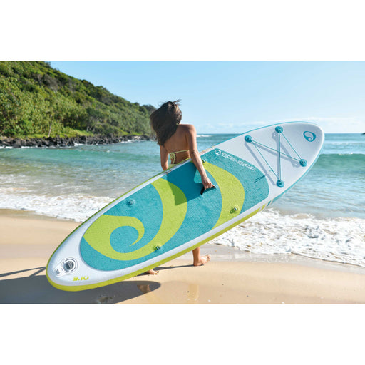 Spinera USA SUP The Classic 9 FT Inflatable Paddle Board with Backpack, Pump, Paddle and More.… - Aqua Gear Supply
