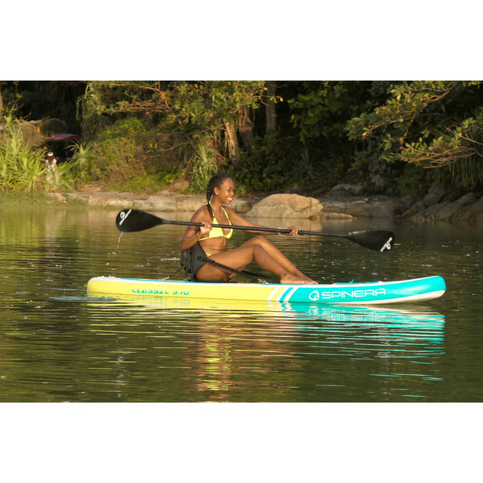Spinera USA SUP The Classic 9 FT Inflatable Paddle Board with Backpack, Pump, Paddle and More.… - Aqua Gear Supply