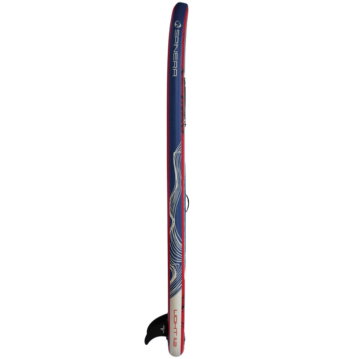 Spinera 11 Ft Inflatable Paddle Board - The "ULT Light" SUP with Water Resistant Backpack, Double Action Performance Pump, Paddle and more - Aqua Gear Supply