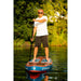 Spinera 11 Ft Inflatable Paddle Board - The "ULT Light" SUP with Water Resistant Backpack, Double Action Performance Pump, Paddle and more - Aqua Gear Supply