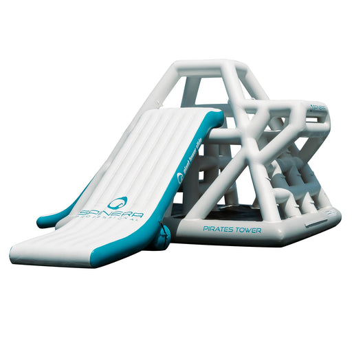 Spinera Professional Series Aquapark - The "Pirates Tower" Waterpark for Campgrounds, Business Owners, Yacht Owners and more - Aqua Gear Supply