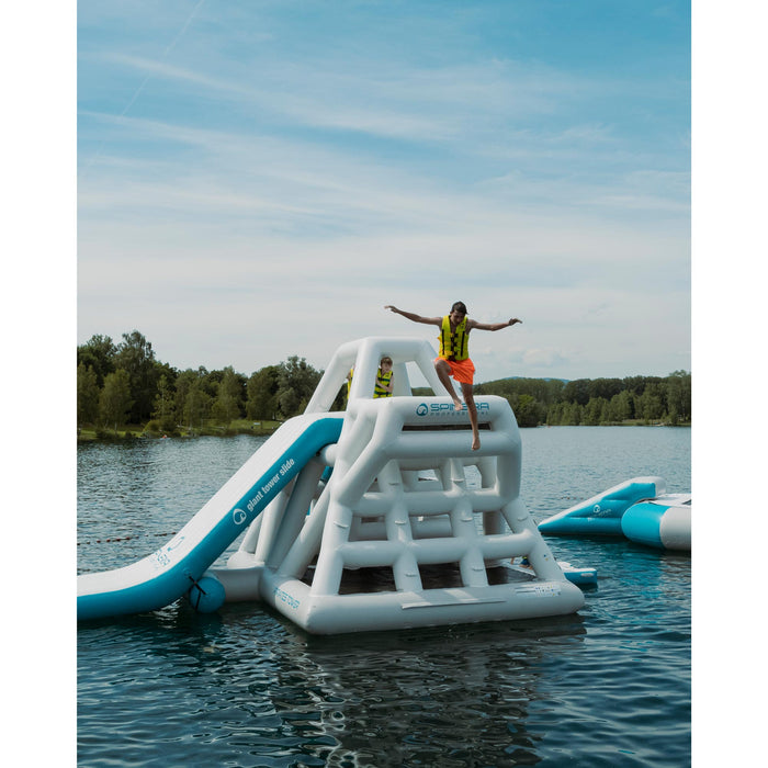 Spinera Professional Series Aquapark - The "Pirates Tower" Waterpark for Campgrounds, Business Owners, Yacht Owners and more - Aqua Gear Supply