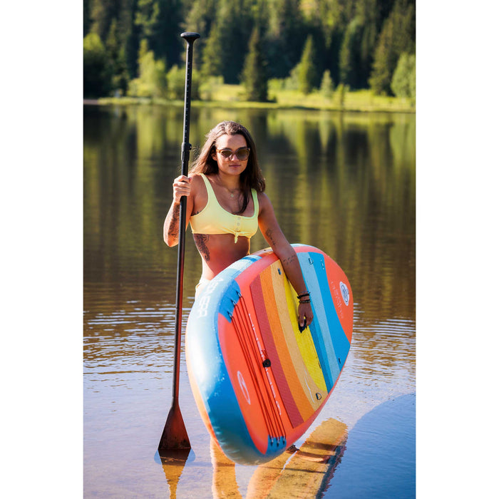 Spinera SUP Supventure Sunset 10 FT 6 IN Inflatable Paddle Board with Backpack, Pump, Leash, Paddle and more. - Aqua Gear Supply