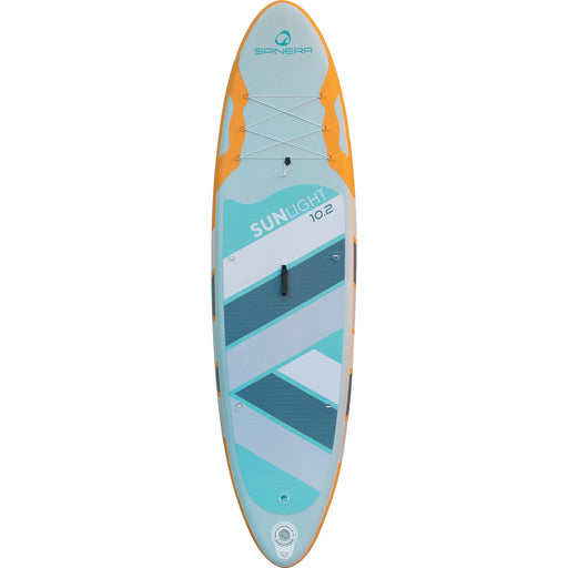 Spinera Sun Light 10 Ft 2 In Inflatable Paddle Board - With Water Resistant Backpack, Performance Paddle, Double-Stroke Pump and more - Aqua Gear Supply