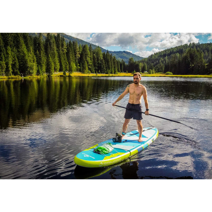 Spinera Sun Light 11 Ft Inflatable Paddle Board - With Water Resistant Backpack, Performance Paddle, Double-Stroke Pump and more - Aqua Gear Supply